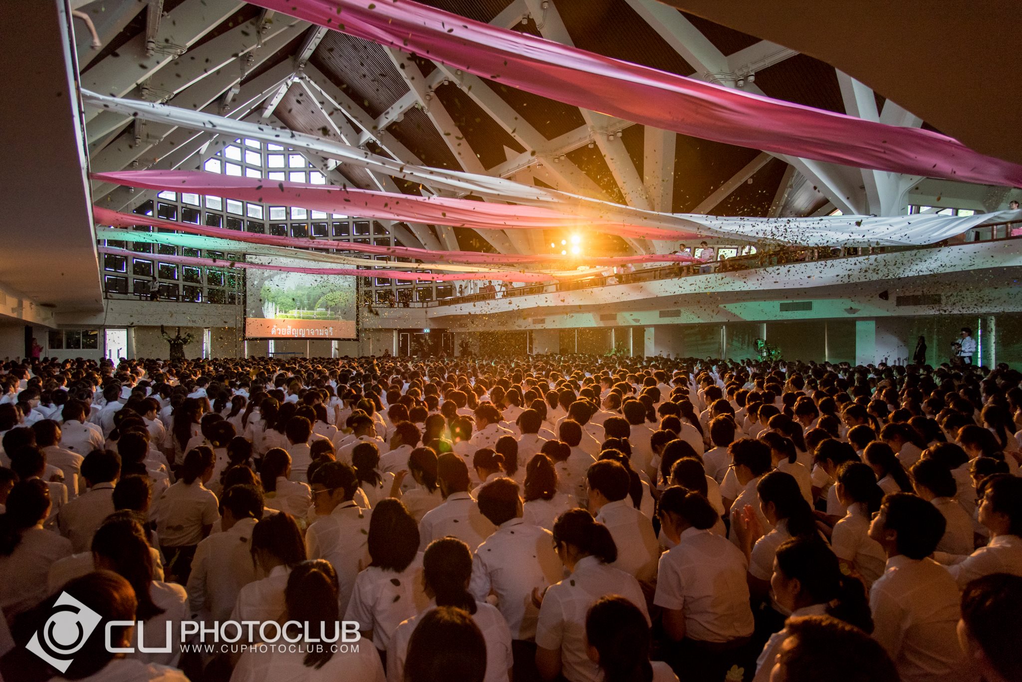 ปฐมนิเทศ
ถวายสัตย์ปฏิญาณเป็นนิสิตใหม่ '58