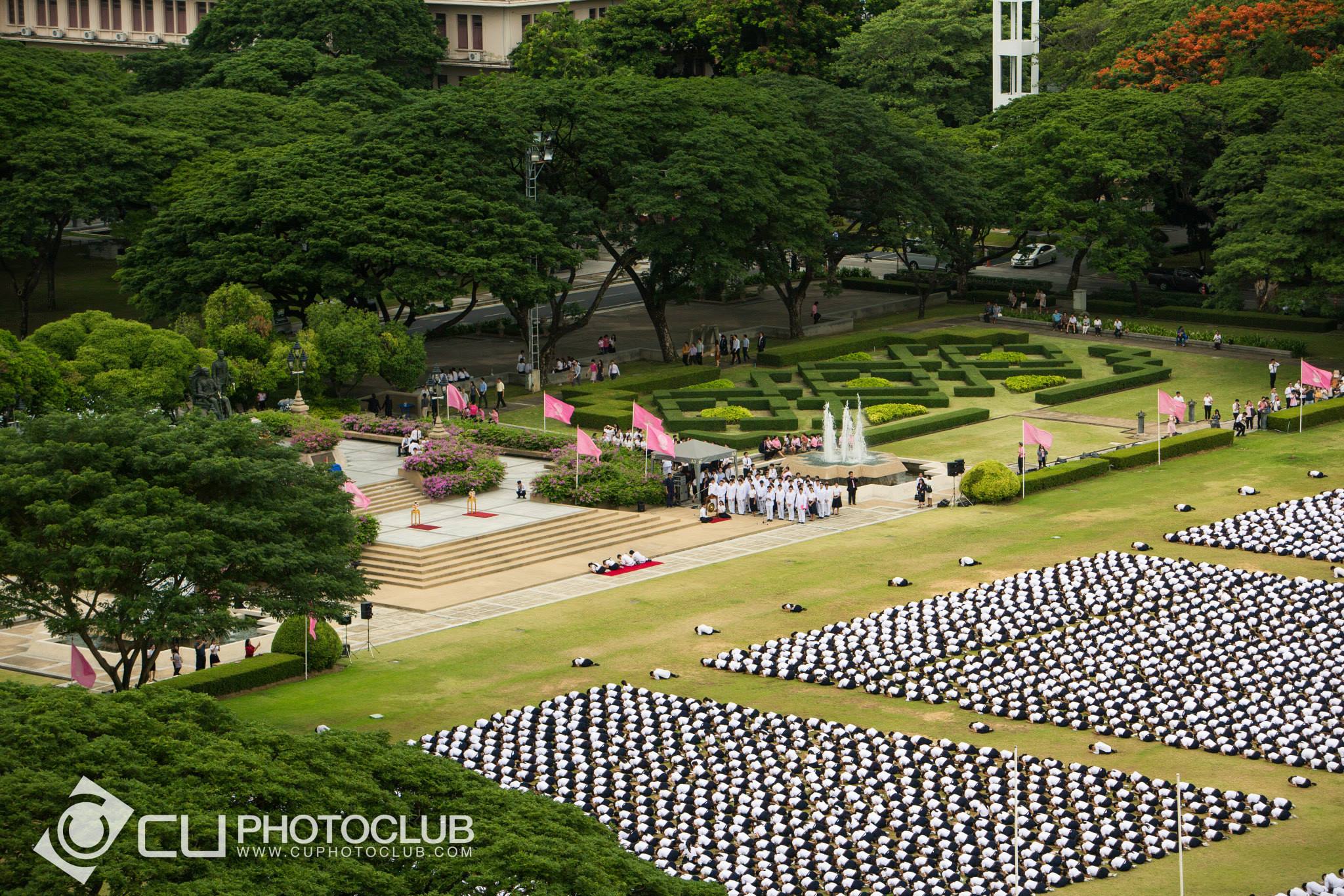 ปฐมนิเทศ
ถวายสัตย์ปฏิญาณเป็นนิสิตใหม่ '58