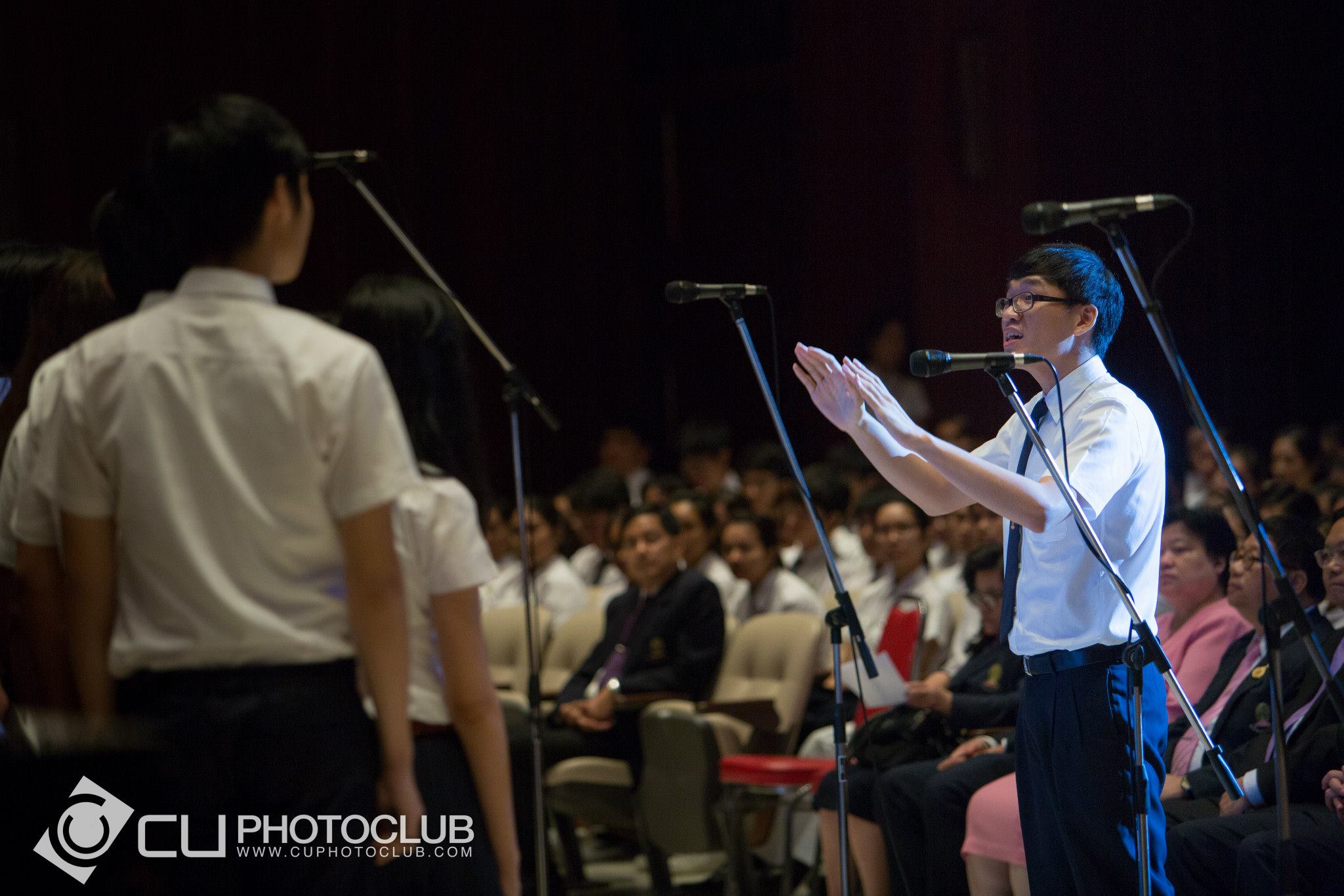 ปฐมนิเทศ
ถวายสัตย์ปฏิญาณเป็นนิสิตใหม่ '58