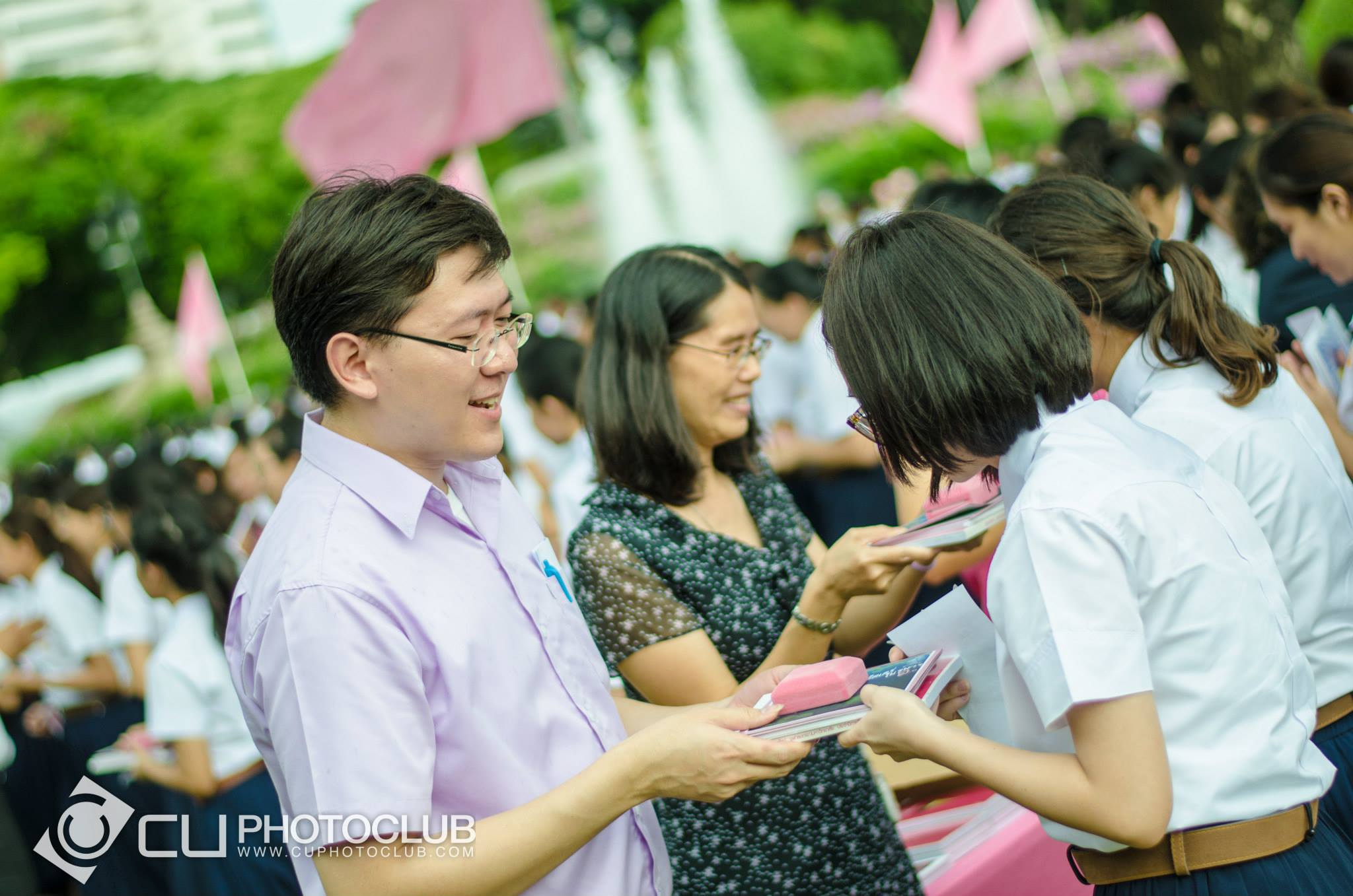 ปฐมนิเทศ
ถวายสัตย์ปฏิญาณเป็นนิสิตใหม่ '58