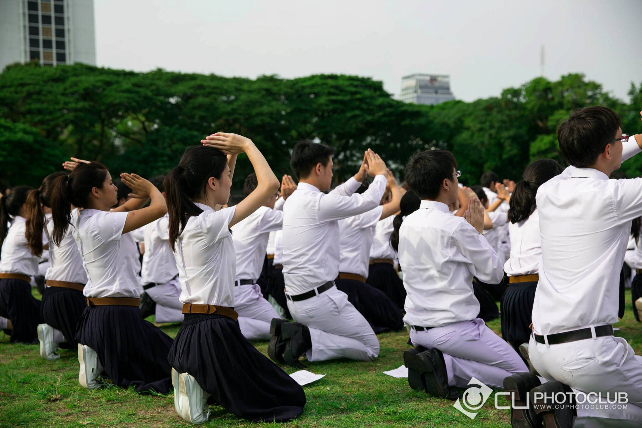 พิธีปฐมนิเทศและถวายสัตย์
นิสิตใหม่ 56