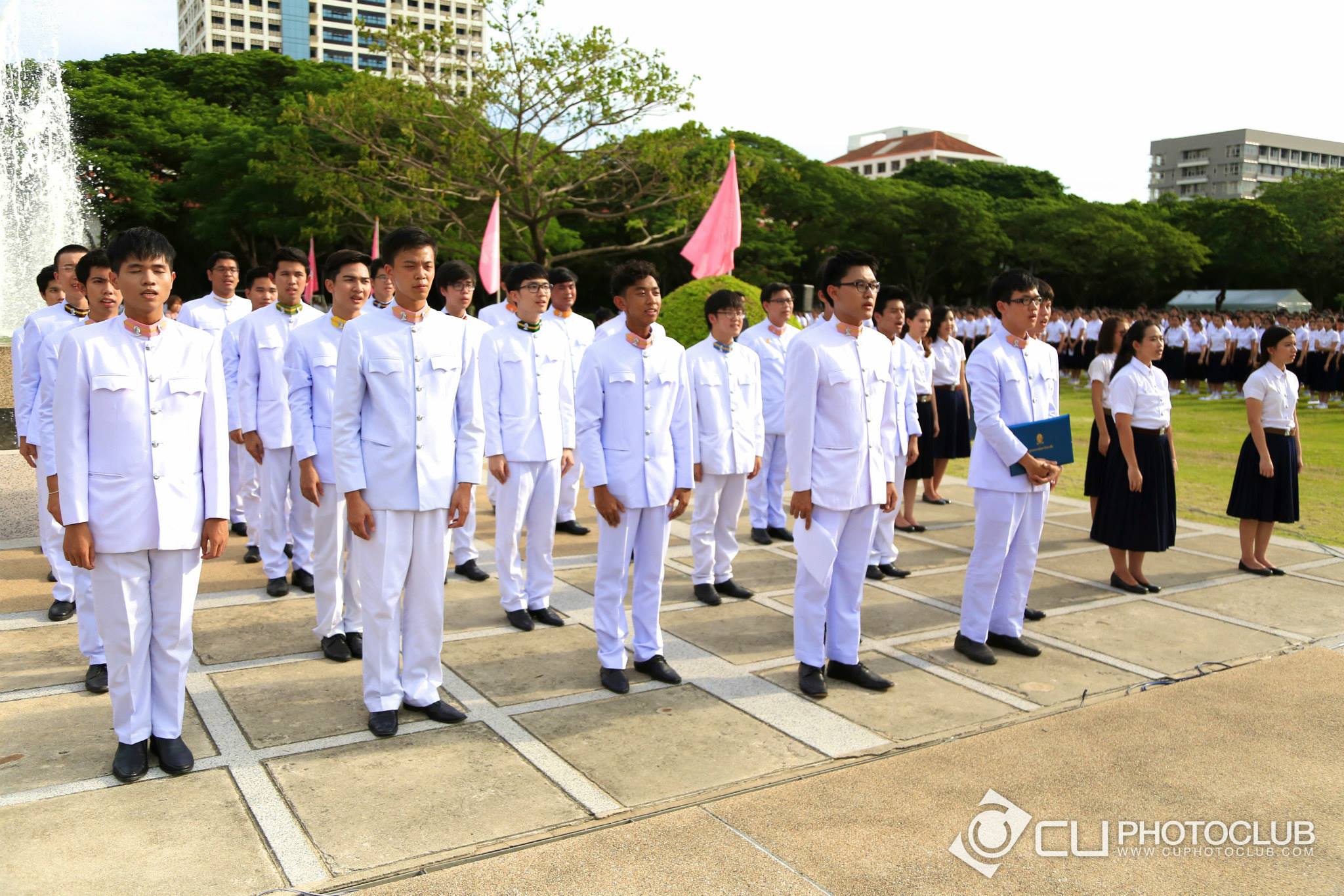 พิธีปฐมนิเทศและถวายสัตย์
นิสิตใหม่ 56