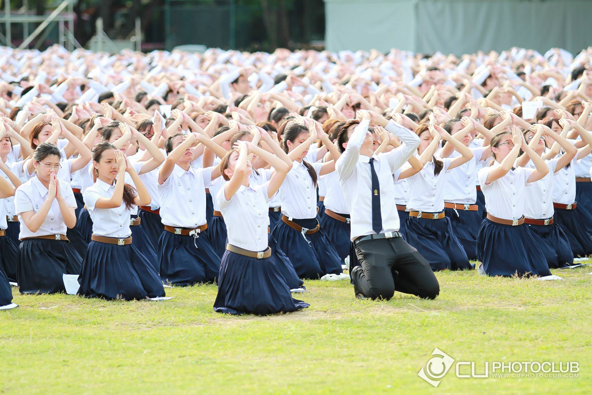พิธีปฐมนิเทศและถวายสัตย์
นิสิตใหม่ 56