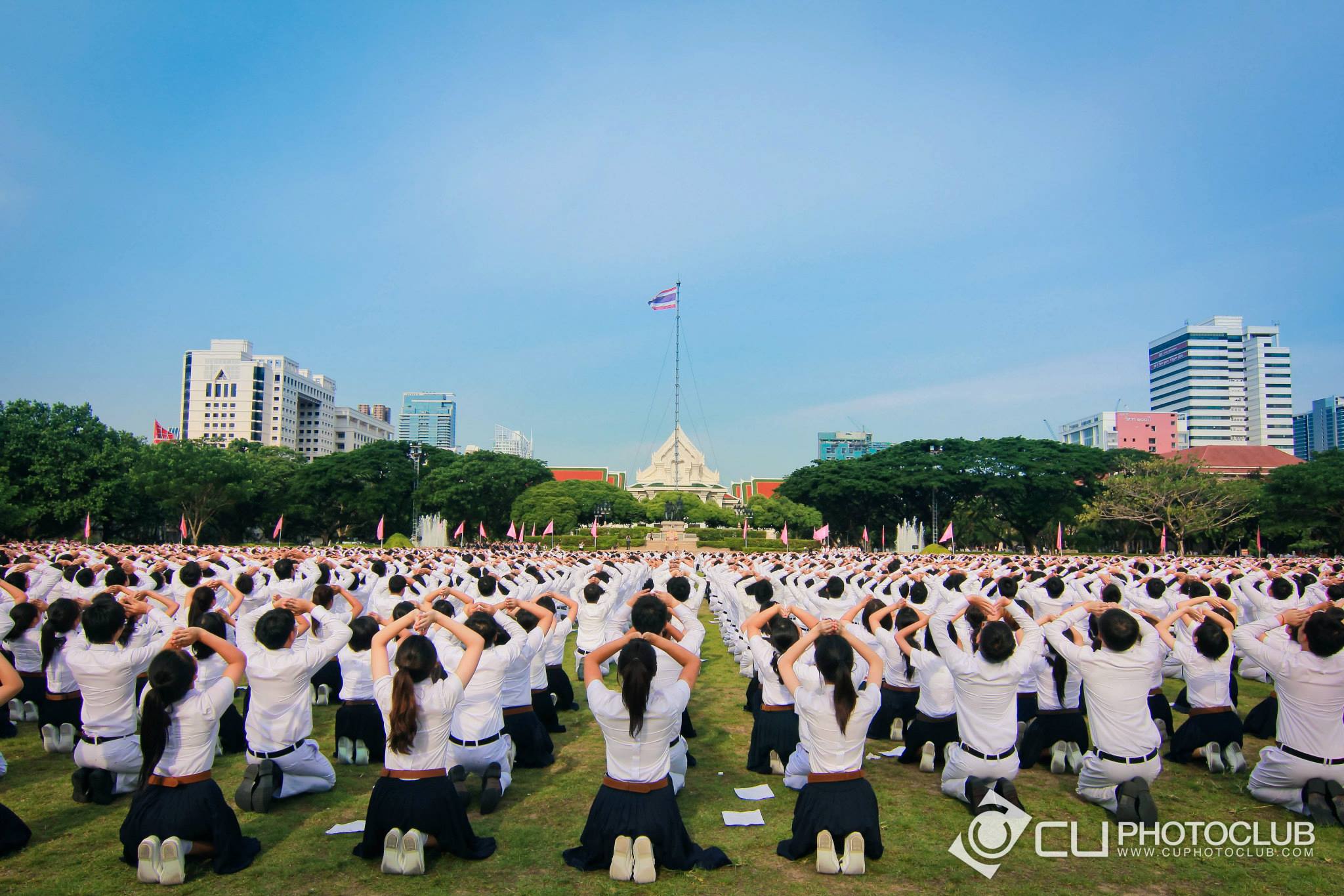 พิธีปฐมนิเทศและถวายสัตย์
นิสิตใหม่ 56
