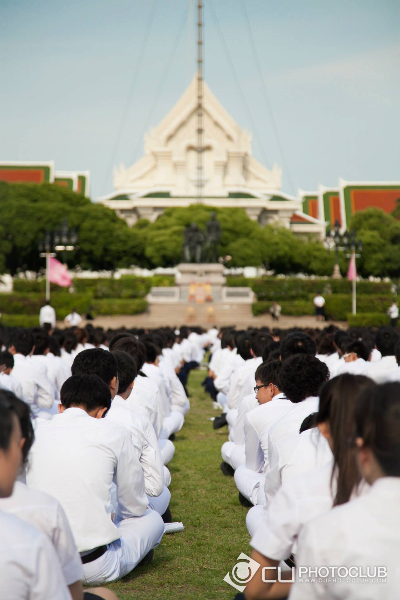 พิธีปฐมนิเทศและถวายสัตย์
นิสิตใหม่ 56