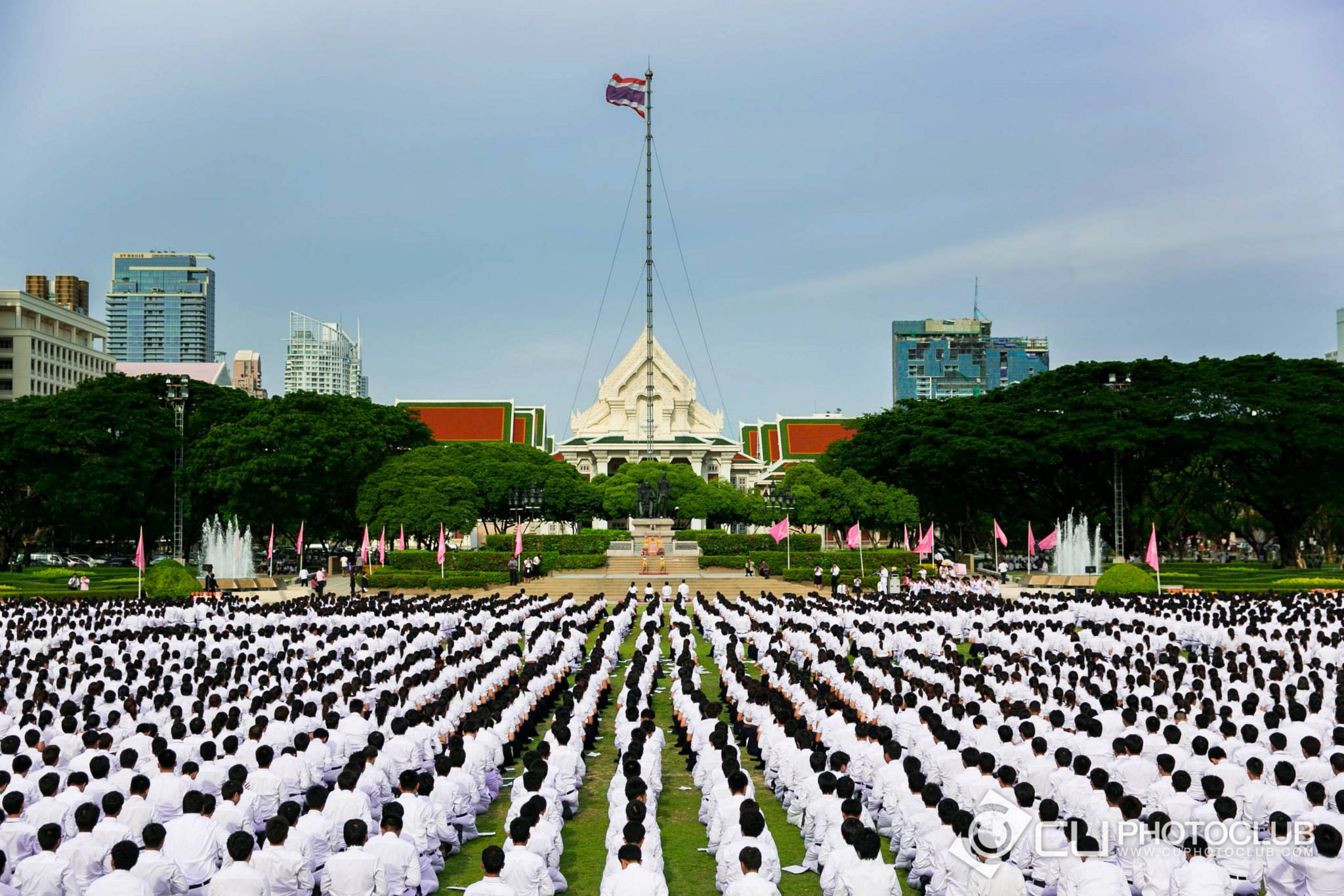 พิธีปฐมนิเทศและถวายสัตย์
นิสิตใหม่ 56