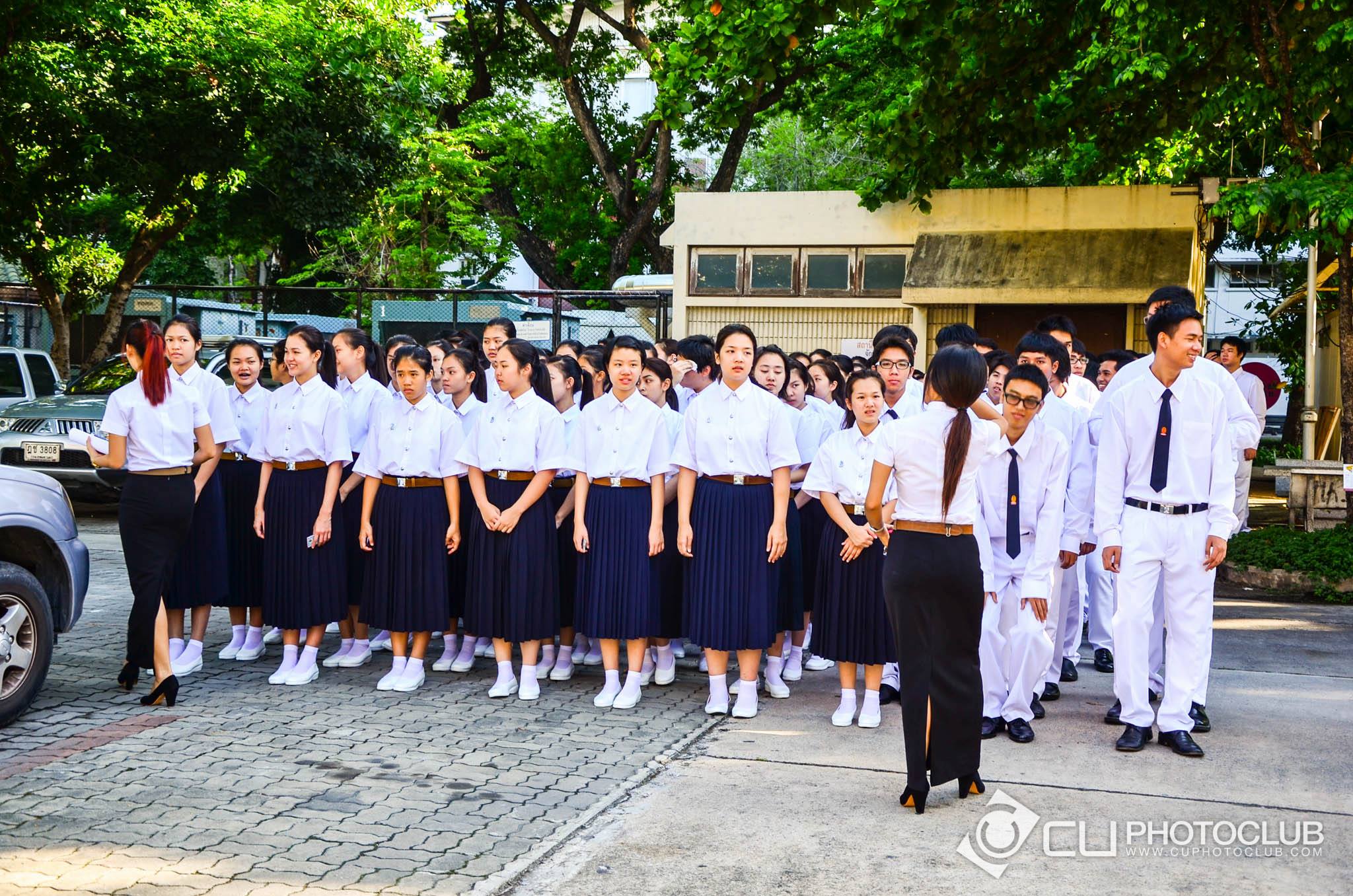 พิธีปฐมนิเทศและถวายสัตย์
นิสิตใหม่ 56