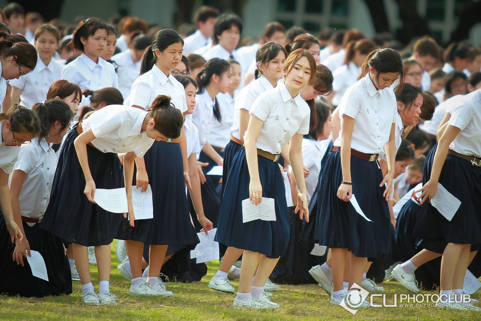พิธีปฐมนิเทศและถวายสัตย์
นิสิตใหม่ 56