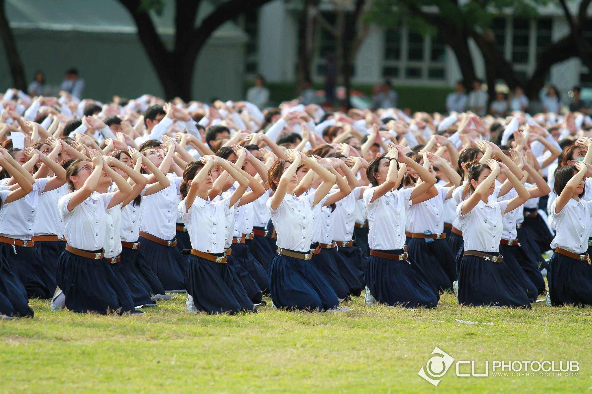พิธีปฐมนิเทศและถวายสัตย์
นิสิตใหม่ 56