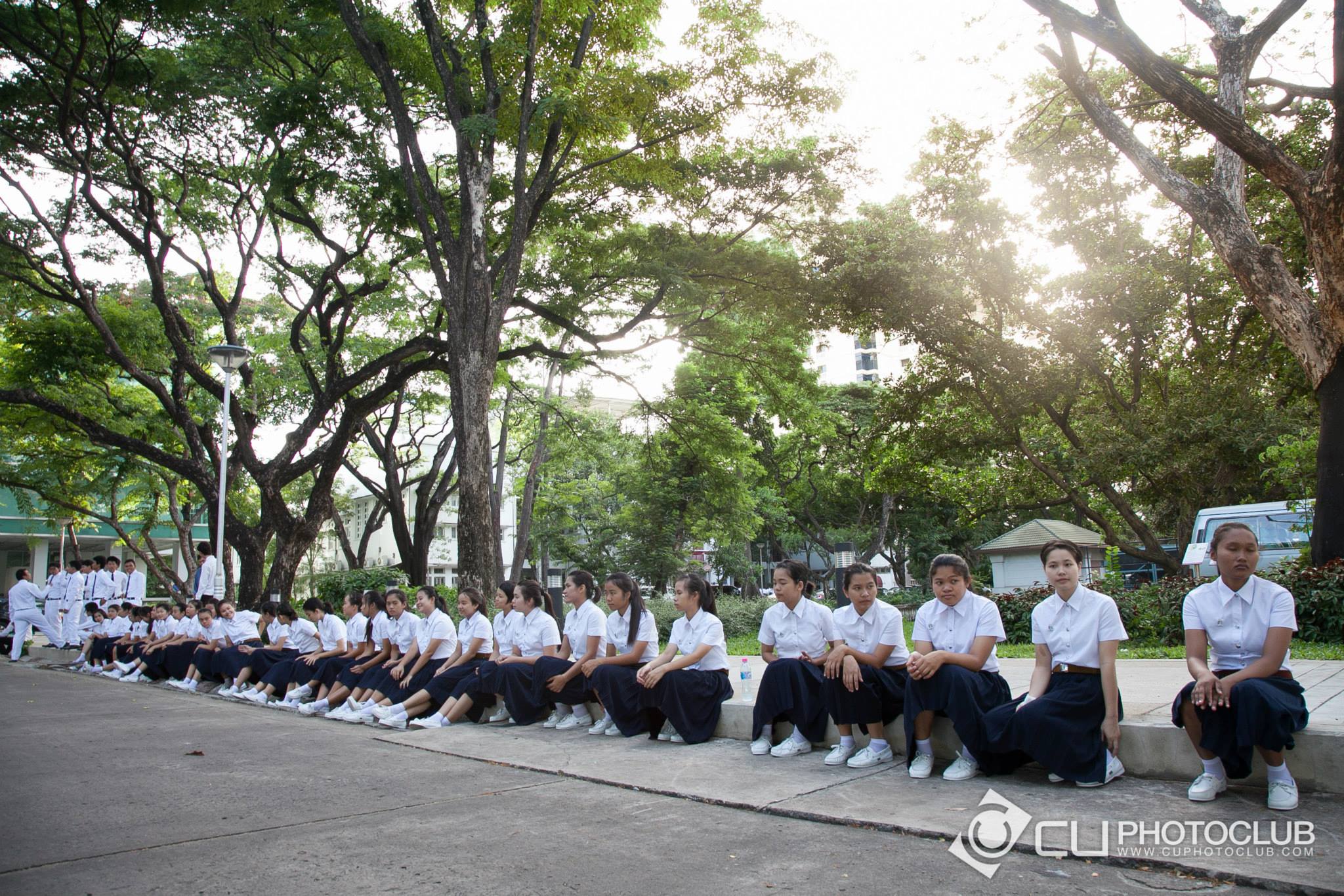 พิธีปฐมนิเทศและถวายสัตย์
นิสิตใหม่ 56