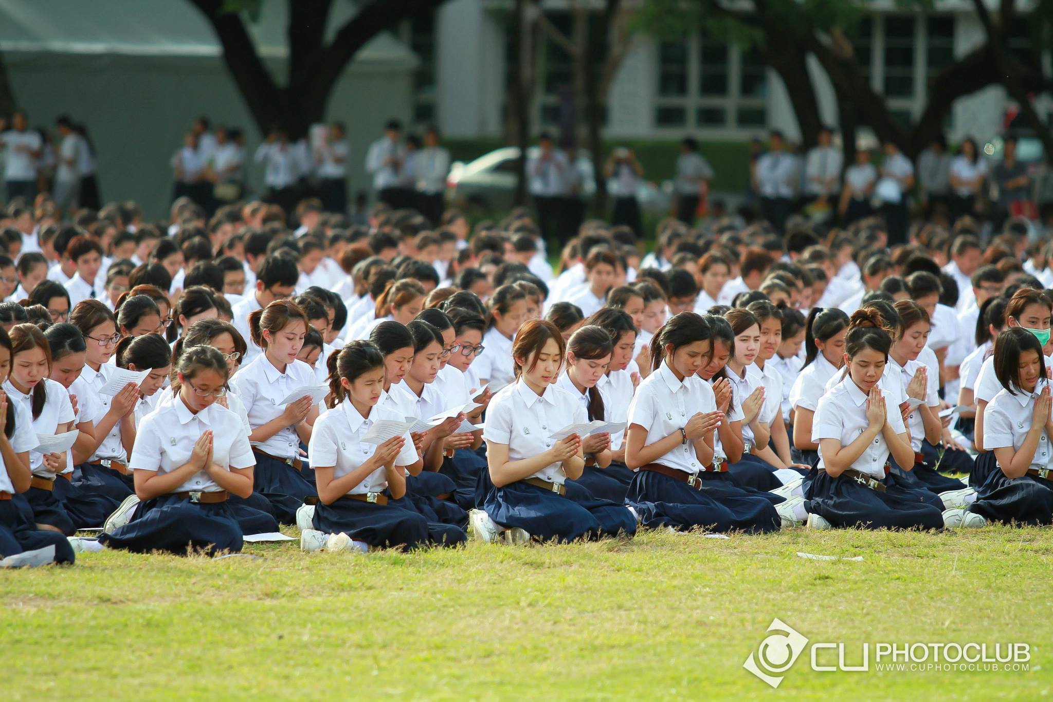 พิธีปฐมนิเทศและถวายสัตย์
นิสิตใหม่ 56
