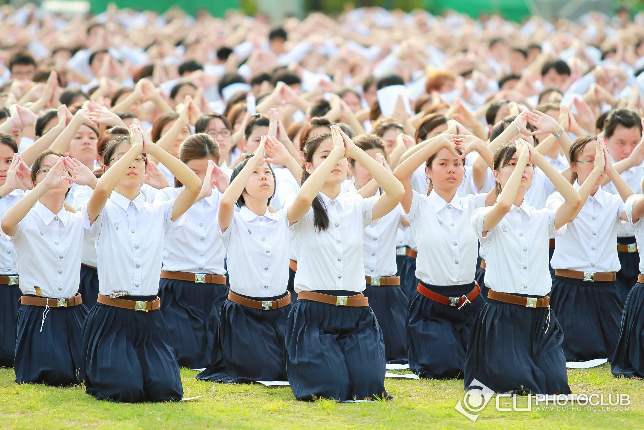 พิธีปฐมนิเทศและถวายสัตย์
นิสิตใหม่ 56