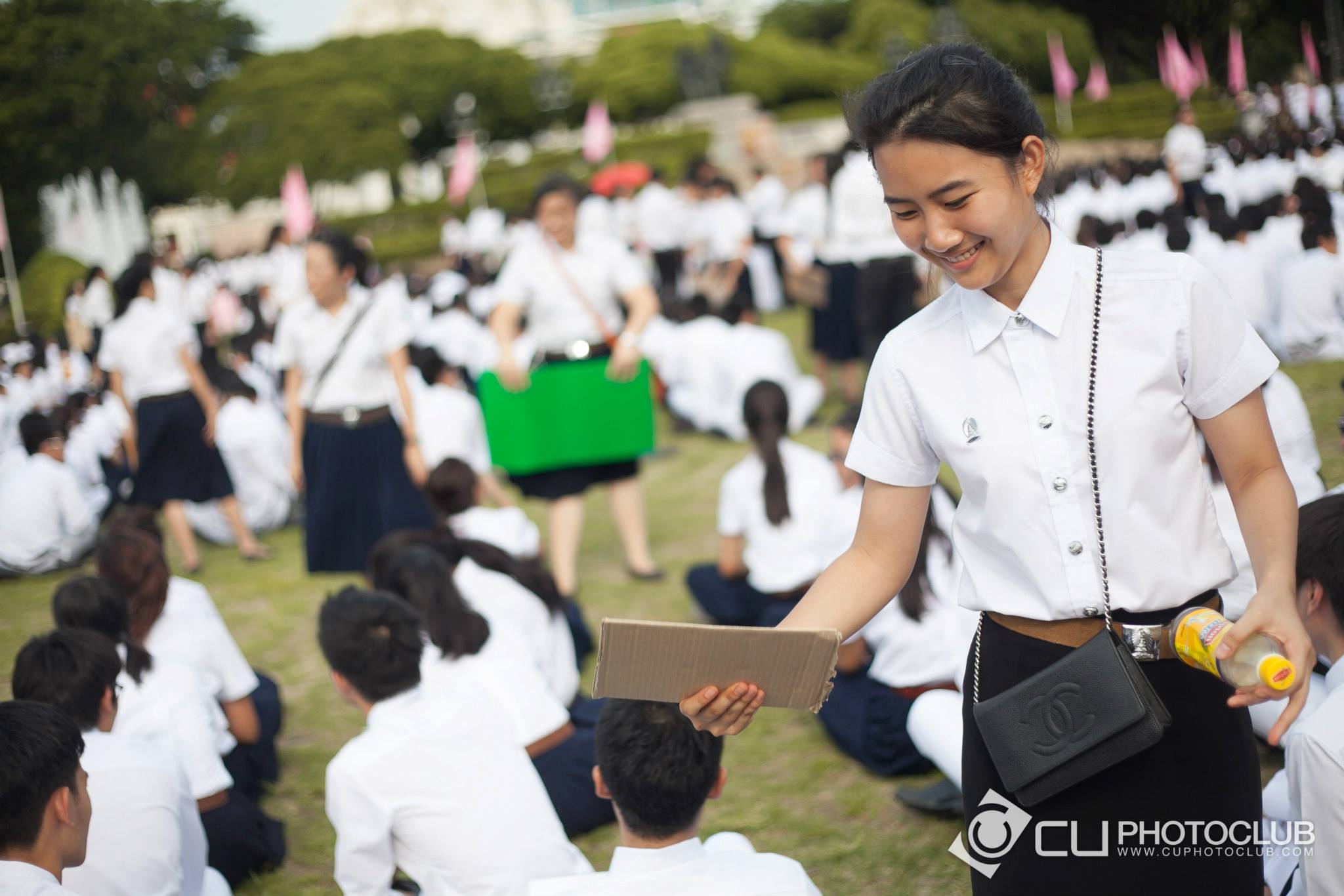พิธีปฐมนิเทศและถวายสัตย์
นิสิตใหม่ 56