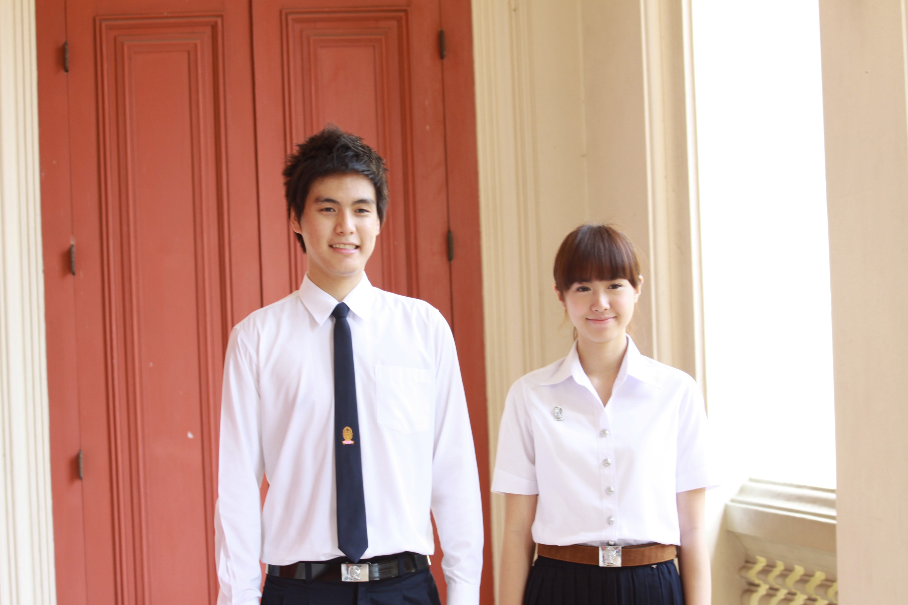 ถ่ายรูปชุดนิสิต
2010