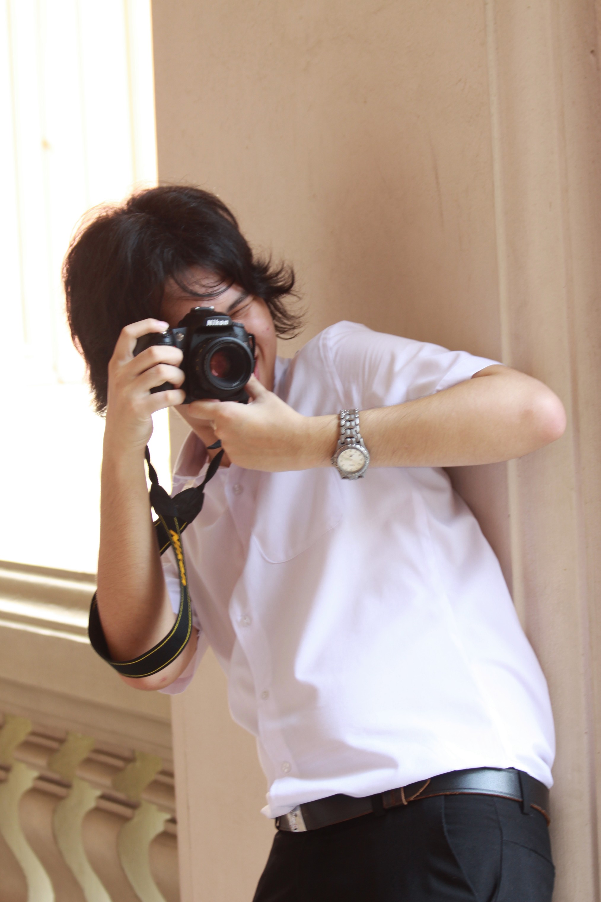 ถ่ายรูปชุดนิสิต
2010