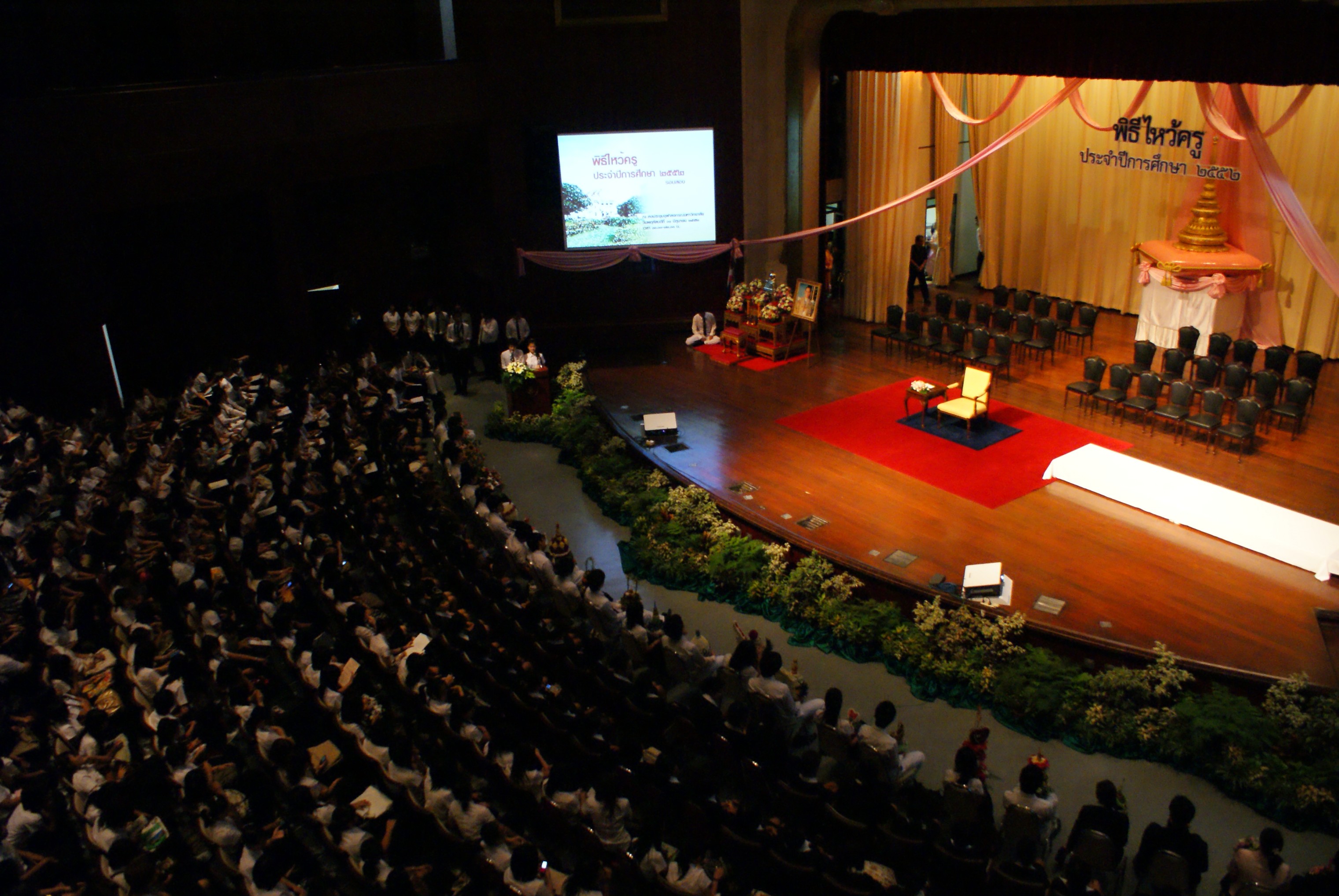 กิจกรรมไหว้ครู
2009